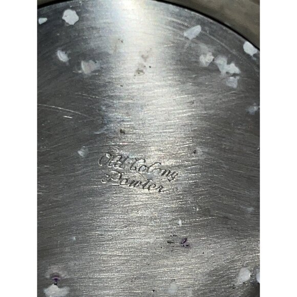 Vintage Old Colony Pewter Pitcher 9 ¾ " Tall - Picture 7 of 7